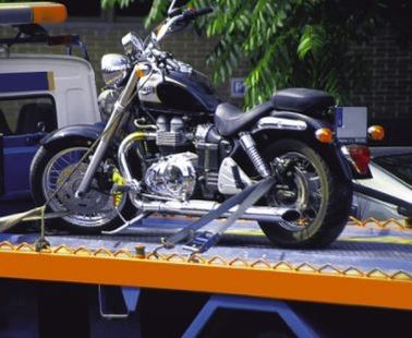 an image of motorcycle towing in Carmichael, CA